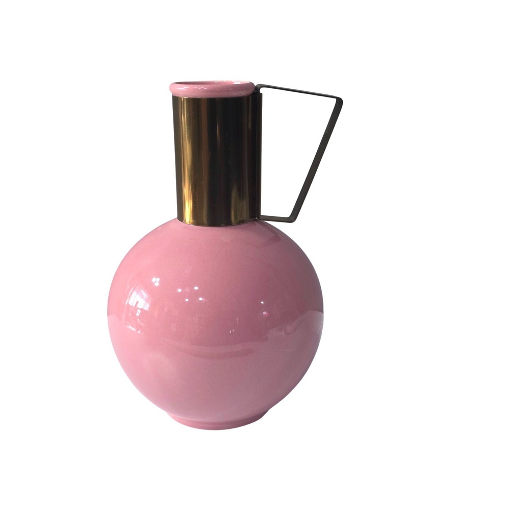 Vintage Homer Laughlin Kenilworth Pink Coffee Bottle Pink.
